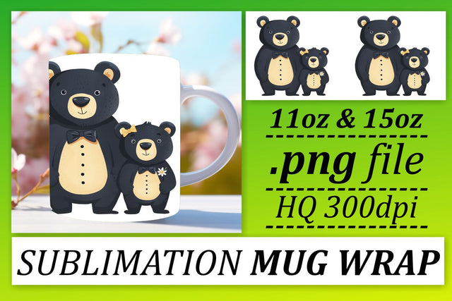 Mama Bear Sublimation Magic Delight Sublimation afrosvg 