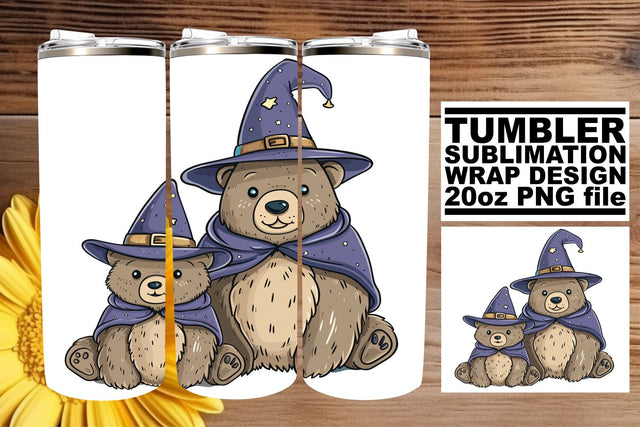 Mama Bear Tender Affection Sublimation Tumbler Wrap - Gift Mom Moments of Comfort Sublimation afrosvg 