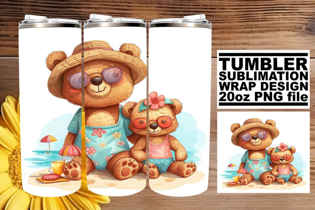 Mama Bear Tender Love Tumbler Design - A Special Tribute for Mother's Day Sublimation afrosvg 