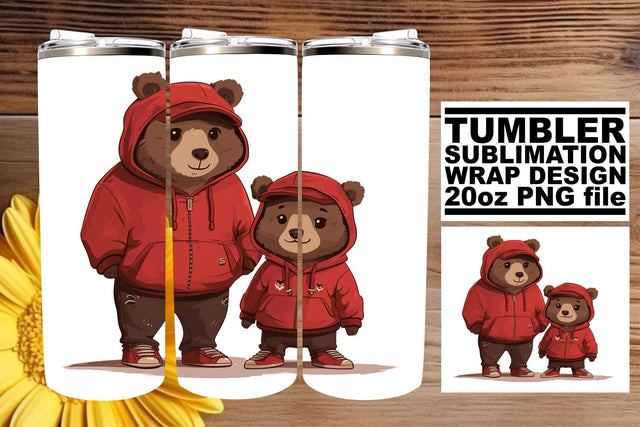 Mama Bear Tender Love Tumbler Design - Embrace Mom's Warmth and Care Sublimation afrosvg 