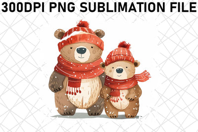 Mama Bear Tenderness: Mother's Day Sublimation Graphic Sublimation afrosvg 