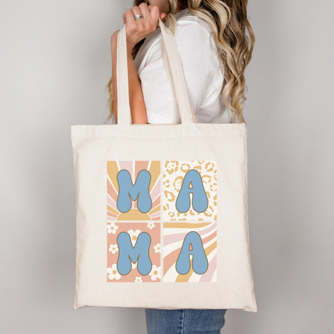 Mama Boho Squared DTF Transfer Physical So Fontsy T-Shirt Iron-On Transfer Shop