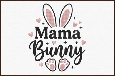 Mama Bunny Embroidery Design Embroidery/Applique DESIGNS designartist 