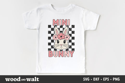 Mama Bunny Mini Bunny SVG | Mommy And Me Easter SVG SVG Wood And Walt 