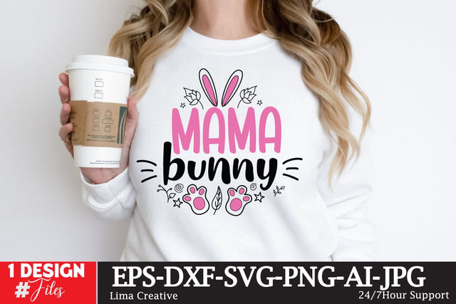 Mama Bunny SVG Cut file SVG Insomnia Std 