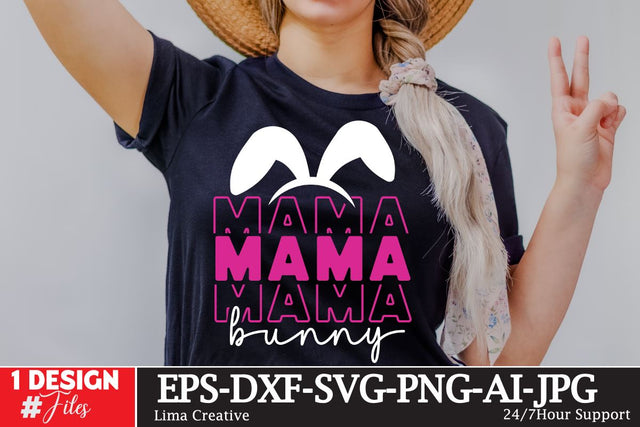 Mama Bunny SVG Cut File SVG Insomnia Std 