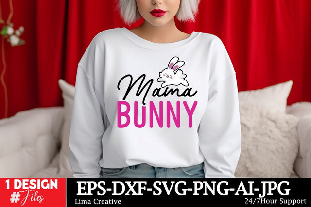 Mama Bunny SVG Cut FIle SVG Insomnia Std 