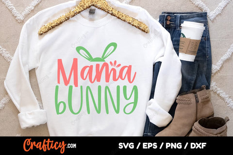 Mama bunny SVG Design SVG Designangry 