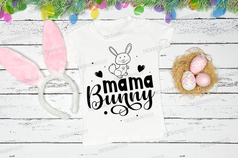 Mama bunny Svg Design SVG Regulrcrative 
