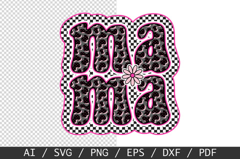 Mama Checkered SVG, Mother's Day SVG SVG SVG Studio 