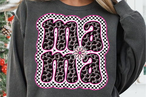 Mama Checkered SVG, Mother's Day SVG SVG SVG Studio 