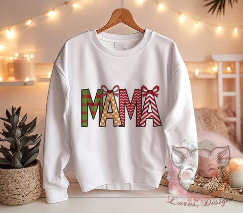 Mama Claus, Christmas Cake, PNG Sublimation, Holiday Decor, Cute Mama, Digital Download, Christmas Tree, Festive Design Sublimation Lara' s Designs 