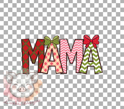 Mama Claus, Christmas Cake, PNG Sublimation, Holiday Decor, Cute Mama, Digital Download, Christmas Tree, Festive Design Sublimation Lara' s Designs 