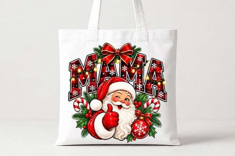Mama Claus Christmas Santa Mom Design SVG BillahCrafts 