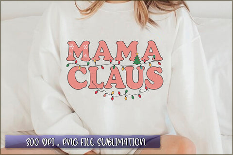 Mama Claus Christmas Sublimation Sublimation Shetara Begum 