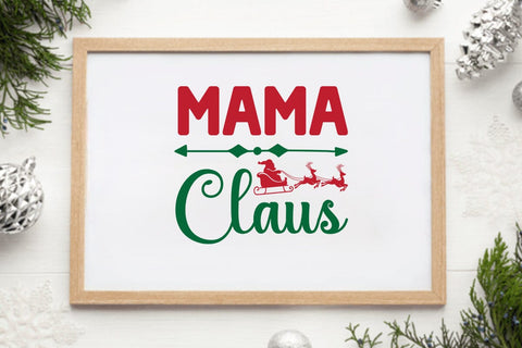 mama claus SVG Angelina750 