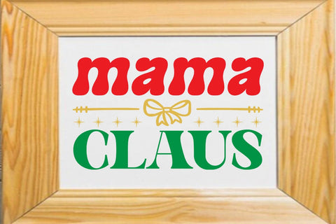 mama claus SVG Angelina750 