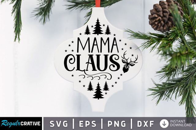 Mama claus SVG Design SVG Regulrcrative 