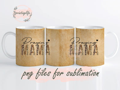 Mama Design Digital Download Mom Life PNG Boho Floral Glitter Wrap Design, Instant Digital Design Download Mug Wrap Design, Mug Design PNG Sublimation PrintingLife 