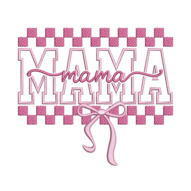 Mama Embroidery Design, 3 sizes, Instant Download Embroidery/Applique DESIGNS Nino Nadaraia 