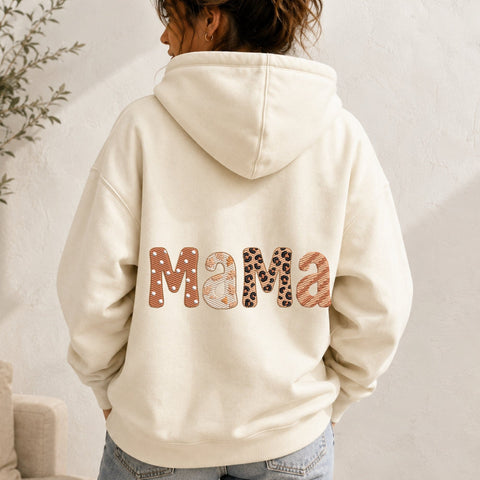 Mama Embroidery Design – Leopard Print Floral Boho Mama Typography Machine Embroidery File Embroidery/Applique DESIGNS PatternFeed8 