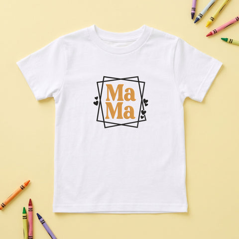 Mama Embroidery Design – Modern Geometric Frame Hearts Mom Machine Embroidery File Embroidery/Applique DESIGNS PatternFeed8 