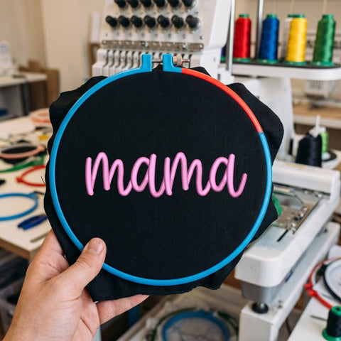 Mama Embroidery Design – Pink Mama Script Machine Embroidery File, Mom Sweatshirt Embroidery, Mother's Day Gift Design Embroidery/Applique DESIGNS PatternFeed8 