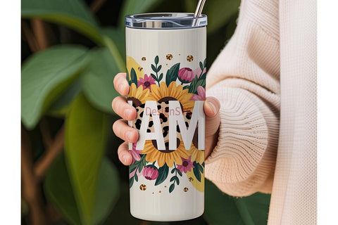 Mama Floral Tumbler Wrap PNG Sublimation DesignSVG 