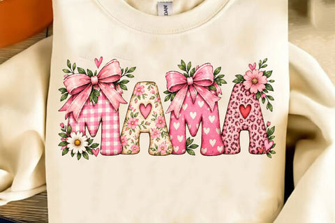 Mama Floral Wild Flower PNG, Mama PNG, Sublimation SVGista 