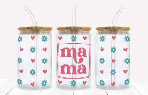Mama Glass Can SVG Bundle - Mom SVG, Mom Glass Can SVG, Glass Can Wrap SVG, Glass Can SVG, Retro Glass Can SVG SVG GraphicsTreasures 