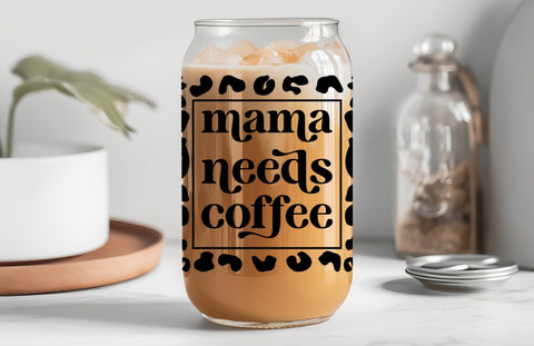 Mama Glass Can SVG Bundle - Mom SVG, Mom Glass Can SVG, Glass Can Wrap SVG, Glass Can SVG, Retro Glass Can SVG SVG GraphicsTreasures 