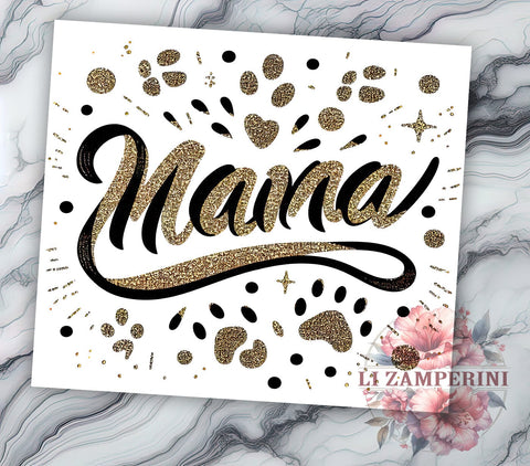 Mama Glitter 20oz Tumbler Wrap PNG, MAMA Tumbler Png, Straight & Tapered Tumbler Wrap, Instant Digital Download Sublimation Li Zamperini 