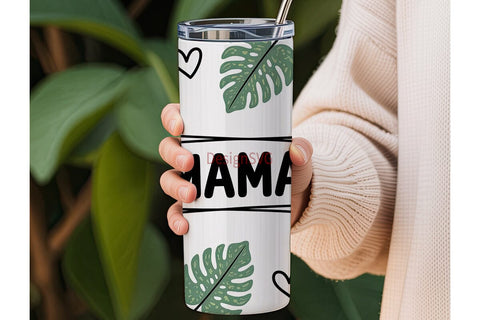 Mama Glitter Tumbler Design Sublimation DesignSVG 