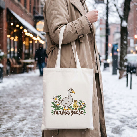 Mama Goose Embroidery Design – Cute Goose and Gosling Floral Machine Embroidery File, Mother's Day Gift, Farmhouse Mom Design Embroidery/Applique DESIGNS PatternFeed8 