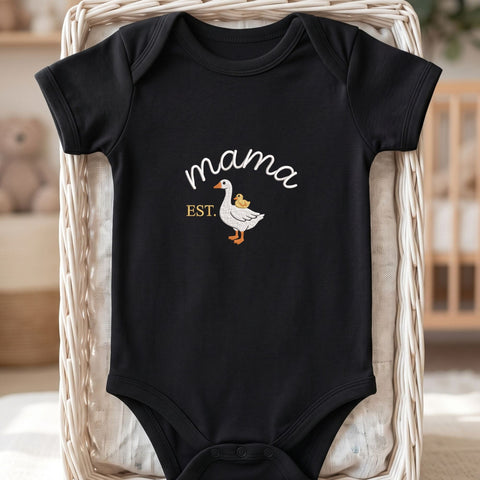 Mama Goose Embroidery Design – Cute Mother Goose with Baby Gosling Mom Machine Embroidery File Embroidery/Applique DESIGNS PatternFeed8 