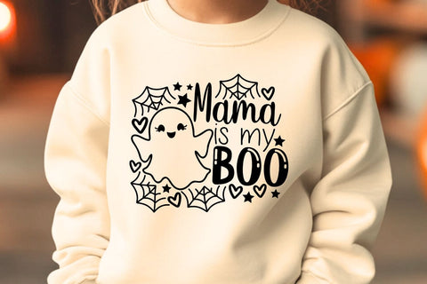 Mama Is My Boo| Halloween Mama SVG Cutting Files. SVG CosmosFineArt 