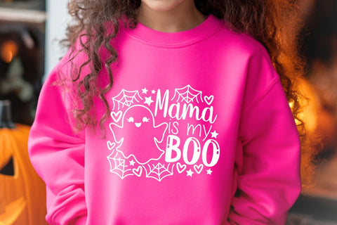 Mama Is My Boo| Halloween Mama SVG Cutting Files. SVG CosmosFineArt 