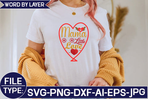 Mama Little Love SVG Cut File SVG Studio Innate 