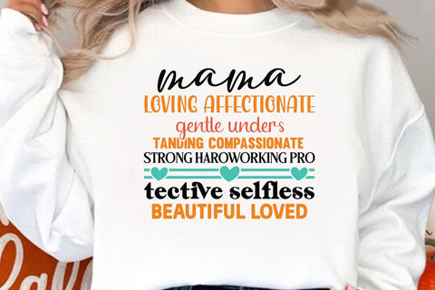 Mama loving affectionate SVG Angelina750 