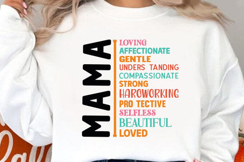 Mama loving affectionate SVG Angelina750 