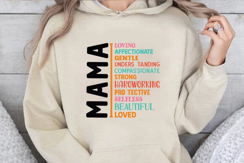 Mama loving affectionate SVG Angelina750 