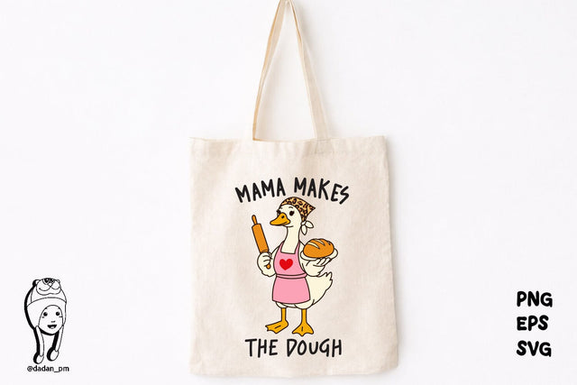 mama makes the dough eps svg png SVG dadan_pm 