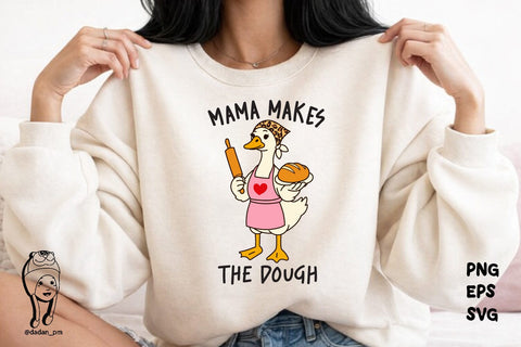 mama makes the dough eps svg png SVG dadan_pm 