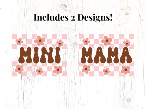 Mama Mini Retro svg SVG Caffeinated SVGs 