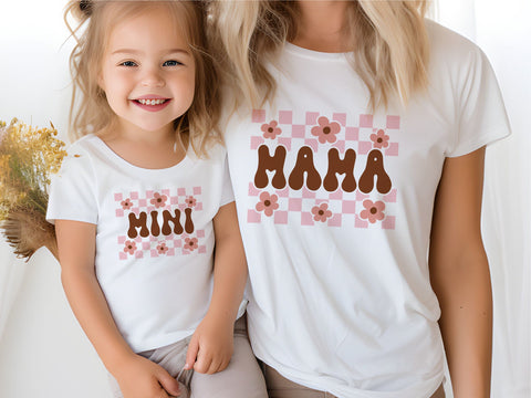 Mama Mini Retro svg SVG Caffeinated SVGs 