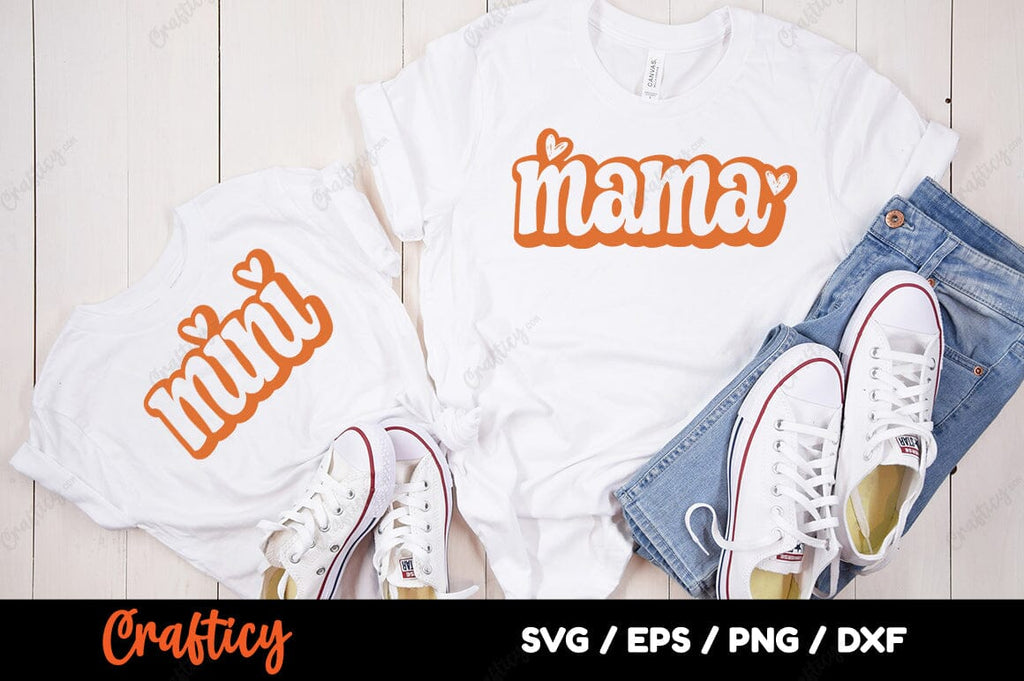 Mama & mini SVG Design - So Fontsy