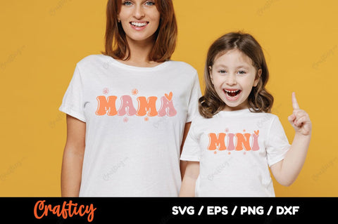 Mama & mini SVG Design SVG Designangry 