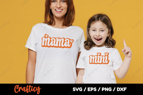 Mama & mini SVG Design SVG Designangry 