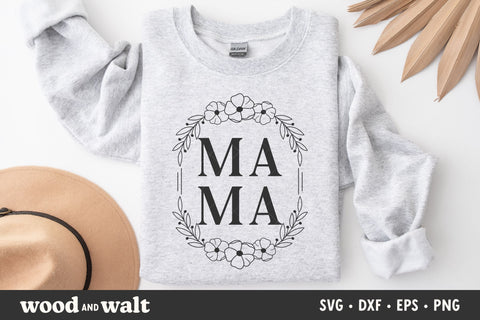 Mama Modern SVG | Mother's Day SVG SVG Wood And Walt 