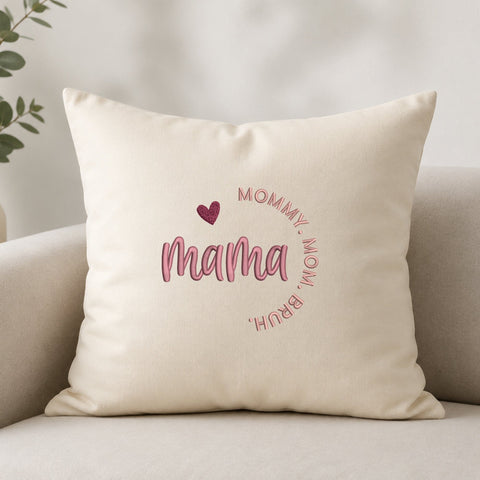 Mama Mommy Mom Bruh Embroidery Design – Funny Mom Life Machine Embroidery File, Mother’s Day Mama Shirt Design Embroidery/Applique DESIGNS PatternFeed8 